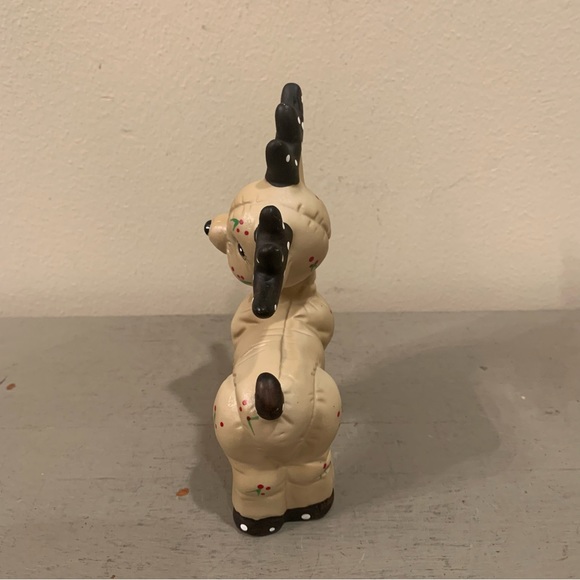VTG Kimble Ceramic Reindeer Painted Figurine - Picture 2 of 6